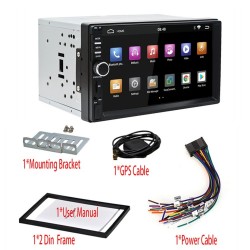 Radio2 Din Bluetooth Android 9 coche radio - WiFi - USB - navegación GPS - Mirrorlink - MP3 MP5