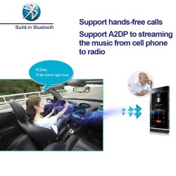 Radio2 Din Bluetooth Android 9 coche radio - WiFi - USB - navegación GPS - Mirrorlink - MP3 MP5