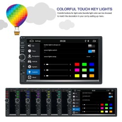 Radio2 Din Bluetooth Android 9 coche radio - WiFi - USB - navegación GPS - Mirrorlink - MP3 MP5