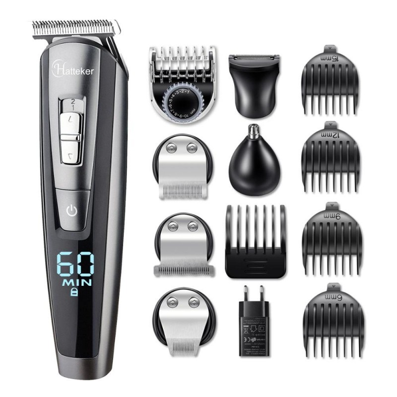 Cortapelos5 en 1 Juego de trimmer de pelo eléctrico - impermeable - trimmer de barba