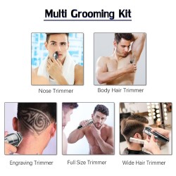 5 in 1 Electric hair trimmer set - waterproof - beard trimmerTrimmers