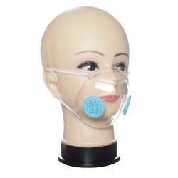 Mascarillas bucalesCara transparente / máscara de boca con filtros PM2.5 - anti-polvo & bacterial - lectura de labios