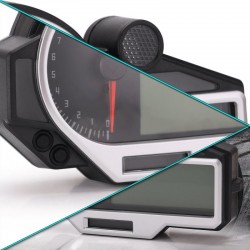 InstrumentosMedidor de velocidad digital LCD para BMW KAWASAKI SUZUKI HONDA