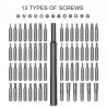 DestornilladoresScrewdriver Set - 63 En 1