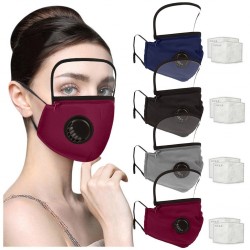 Respirator face masks - reusable - 2pcs filter