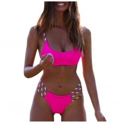 NataciónCorreas de color arco iris - bikini - 2 piezas