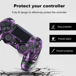 AccesoriosSilicona - goma de gel - funda de caso - playtation sony 4 - PS4 - protección de casos de controlador