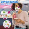 Washable - Protective - Mask - Unisex - Reusable - Zipper