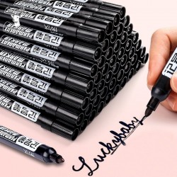 Bolígrafos & lápices?Marcador de pintura permanente - impermeable - negro - 5pcs - 10pcs