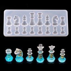 Silicone Mold - Resin - International Chess Shape - DIYToys