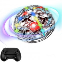 Drone PiezasD3 - Colorful Light - Gesture Sensing - Altitude Hold Mode - Inducción inteligente - Flying Ball