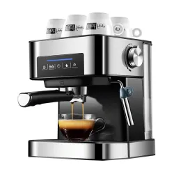 CoffeewareMáquina de café - espuma de leche - molinillo de café - 20 Bar - 220V