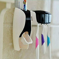Baño & AseoDispensador automático de pasta de dientes - porta cepillos de dientes - accesorios de baño