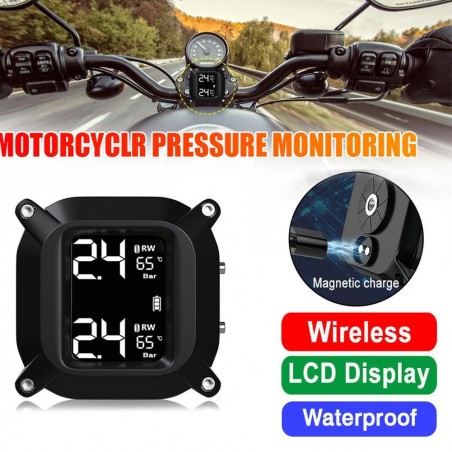 InstrumentosLCD Pantalla digital - Monitor de presión - Motocicleta