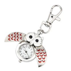 llaveroGorgeous Owl Charm - Unisex - Keychain watch