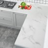CocinaModerna pegatina de muebles de cocina - cinta adhesiva - impermeable - prueba de aceite - patrón de mármol