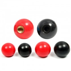 Red Black Copper - Ball Lever Knob - 2pcs