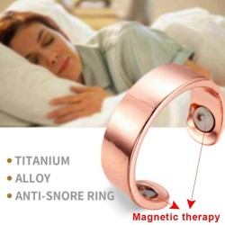 DormidoAnti Snoring Device - Anillo ajustado - Magnetic Terapia