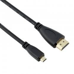 CablesMicro HDMI a cable HDMI - 1080P - Hombre -Male Adapter