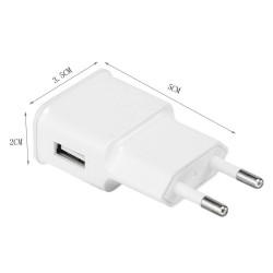 Universal fast charger - single USB port - adapter - EU plugChargers