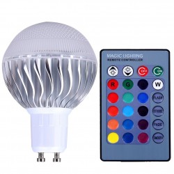 E145W - RGB - E27 - GU10 - E14 - MR16 - Bombilla LED - mando a distancia - dimmer