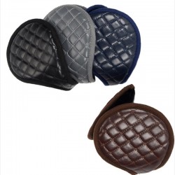 Leather & plush - earmuffs - foldableHats & Caps