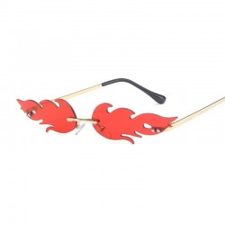 Sexy - vintage sunglasses - fire flamesSunglasses