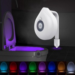 LED - toilet seat light - night light - 8 changeable colorsBathroom & Toilet