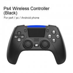 MandosPS4 / PS5 - Control inalámbrico Bluetooth - doble vibración - PC / Android