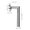 MueblesMangos de puerta de acero inoxidable - 2 piezas