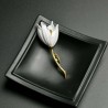 White tulip - elegant broochBrooches