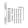 MueblesMangos de puerta de acero inoxidable - 2 piezas