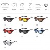 Gafas de solGafas de sol esteampunk - con tonos laterales de cuero - UV400 - unisex
