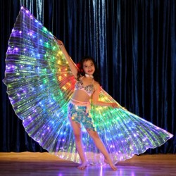 PartyAlas de mariposa LED - show dance / fiesta de disfraces / masquerade / halloween