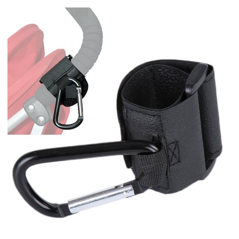 Hook for pram - metal buckle - strap with carabinerPrams
