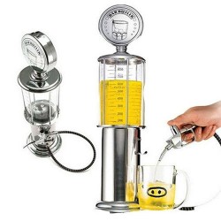 DrinkwareAlcohol liquor dispenser - gas pump design