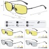 Photochromic metal sunglasses - polarized - day / night driving - UV 400Sunglasses