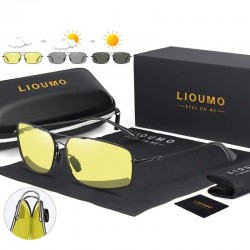 Photochromic metal sunglasses - polarized - day / night driving - UV 400Sunglasses