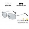 Photochromic metal sunglasses - polarized - day / night driving - UV 400Sunglasses