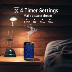 Air humidifier - essential oils diffuser - 7 colors - night light - 260mlHumidifiers