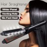Hair straightener with temperature control - tourmaline ceramic - wet / dry hairHair straighteners