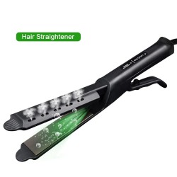 Hair straightener with temperature control - tourmaline ceramic - wet / dry hairStraighteners