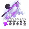 Iluminación de escenarios y eventos3D fan hologram projector - advertising display