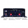 AmplificadorCar stereo - HiFi power amplifier - 400W - FM radio - MP3
