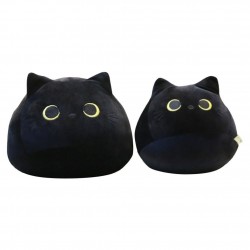 Animales de pelucheCute black cat plush toy - cotton