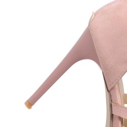 PumpsSexy suede high heels - pumps - with back zipper