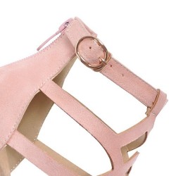 PumpsSexy suede high heels - pumps - with back zipper