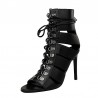 PumpsCross-tied peep toe high heels - with string strap
