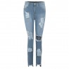 Ripped denim jeans - stretchable - slim - skinny pantsPants