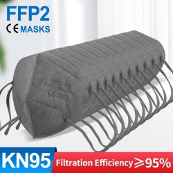 Mascarillas bucalesFFP2 - KN95 mask - PM.25 - 5 layers - 10-100pcs